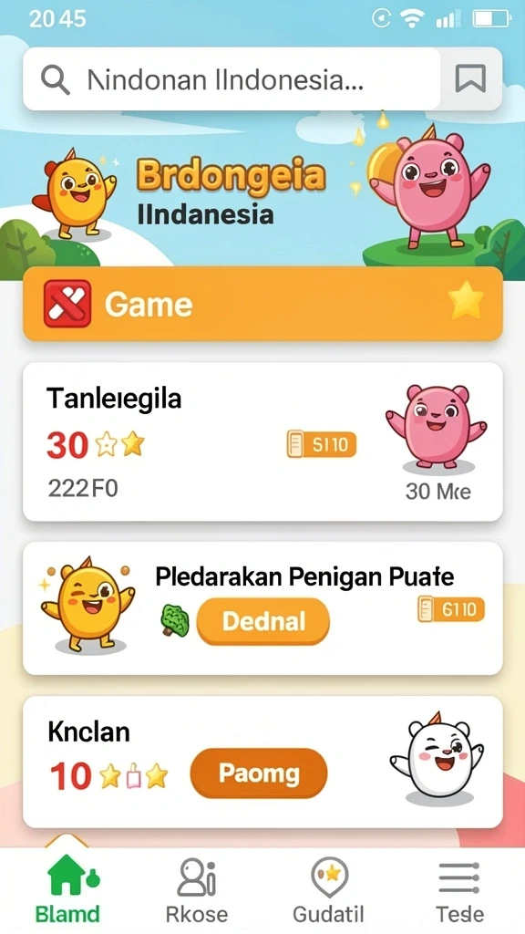 nagaempire - Tampilan karakter yang unik dan menarik.