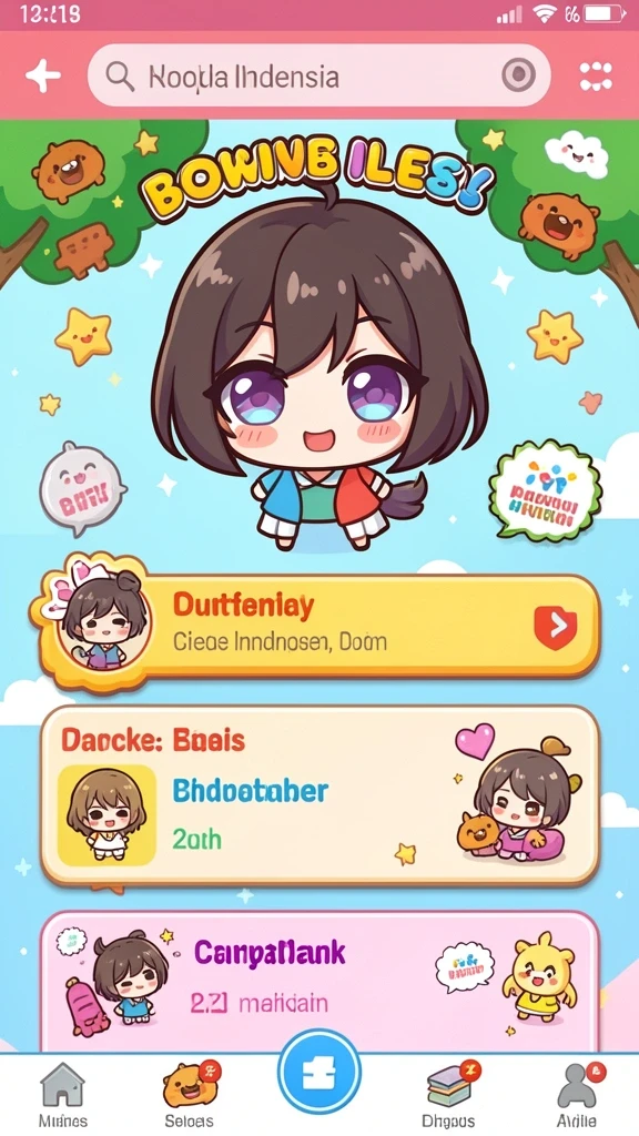 rejekigames - Pemain bersenang-senang dalam mode kompetisi.